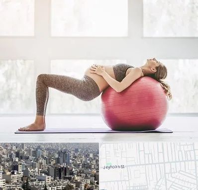 کلاس ورزش بارداری در جیحون