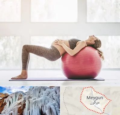 کلاس ورزش بارداری در میگون