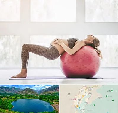 کلاس ورزش بارداری در رودبار