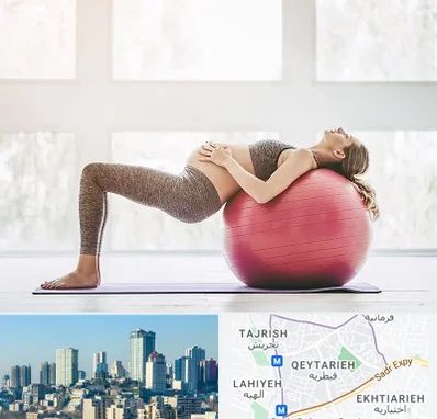 کلاس ورزش بارداری در قیطریه 