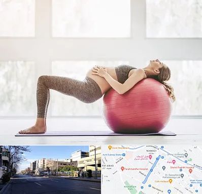 کلاس ورزش بارداری در خیابان ملاصدرا شیراز