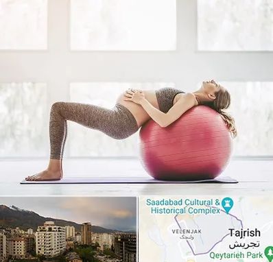 کلاس ورزش بارداری در زعفرانیه