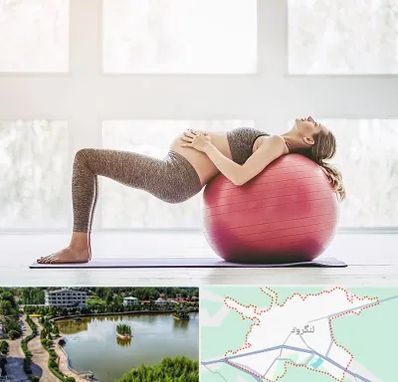 کلاس ورزش بارداری در لنگرود