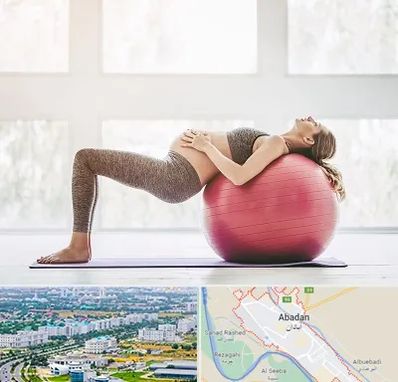 کلاس ورزش بارداری در آبادان