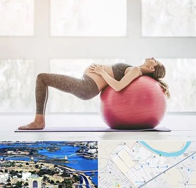 کلاس ورزش بارداری در کوروش اهواز