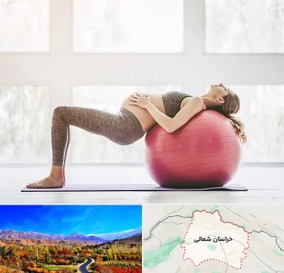 کلاس ورزش بارداری در خراسان شمالی
