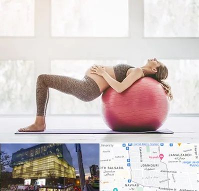 کلاس ورزش بارداری در جمهوری 