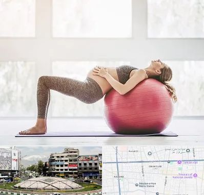 کلاس ورزش بارداری در مرکز تهران