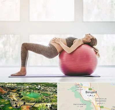 کلاس ورزش بارداری در بروجرد
