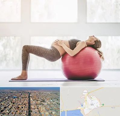 کلاس ورزش بارداری در بندر ماهشهر