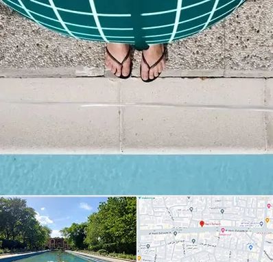 شنا بارداری در هشت بهشت اصفهان