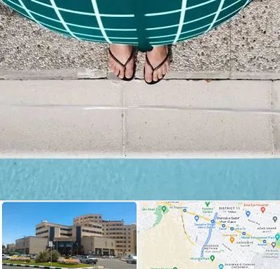 شنا بارداری در صیاد شیرازی مشهد