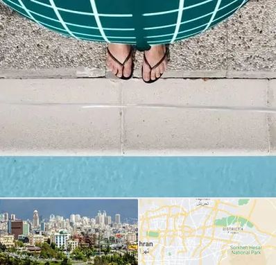 شنا بارداری در شرق تهران 