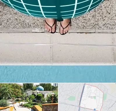 شنا بارداری در باغمیشه تبریز