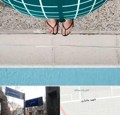 شنا بارداری در سی متری جی
