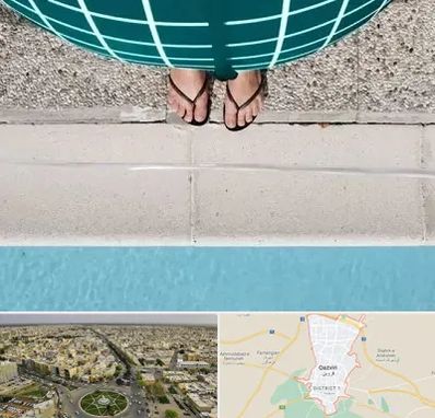 شنا بارداری در قزوین