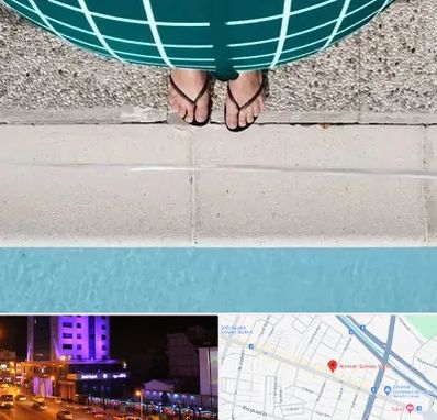 شنا بارداری در آبرسان تبریز