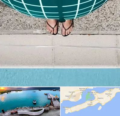 شنا بارداری در قشم