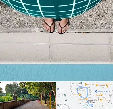 شنا بارداری در بلوار گیلان رشت