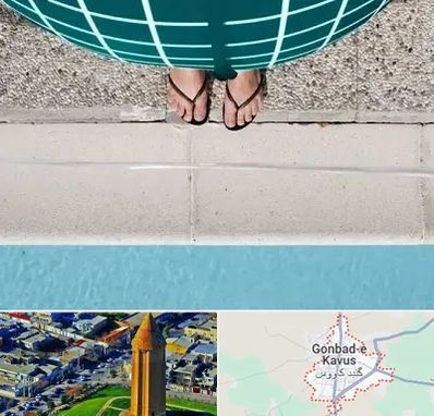 شنا بارداری در گنبد کاووس