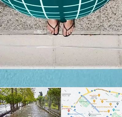 شنا بارداری در خیابان ارم شیراز