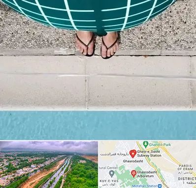 شنا بارداری در قصرالدشت شیراز