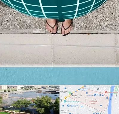 شنا بارداری در گلستان اهواز