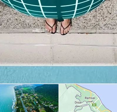 شنا بارداری در رامسر