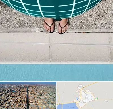 شنا بارداری در بندر ماهشهر