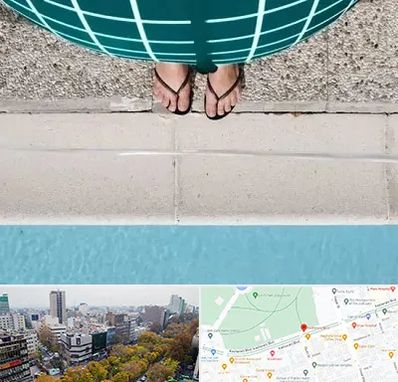 شنا بارداری در بلوار کشاورز