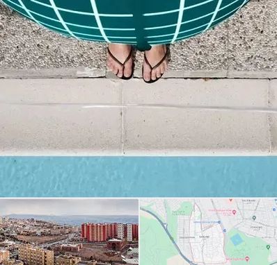 شنا بارداری در سهند تبریز