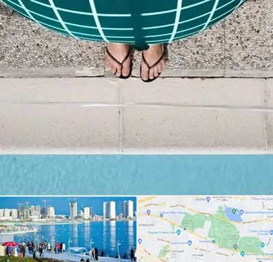 شنا بارداری در چیتگر 