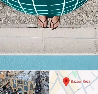 شنا بارداری در بازار رضا مشهد