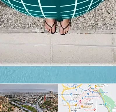 شنا بارداری در معالی آباد شیراز