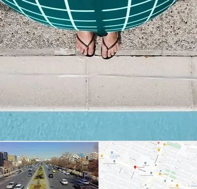 شنا بارداری در بلوار معلم مشهد