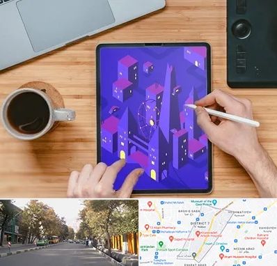 آموزشگاه نقاشی دیجیتال در شریعتی