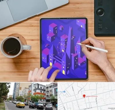 آموزشگاه نقاشی دیجیتال در هفده شهریور تبریز