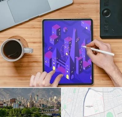 آموزشگاه نقاشی دیجیتال در جمشیدیه