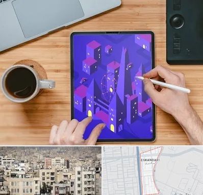 آموزشگاه نقاشی دیجیتال در اسکندری