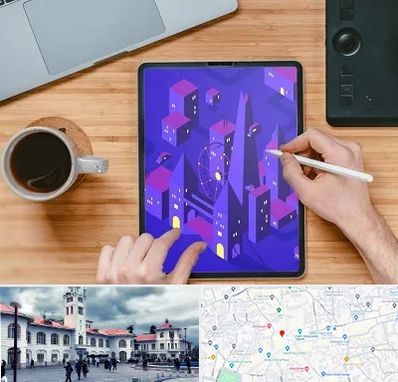 آموزشگاه نقاشی دیجیتال در میدان شهرداری رشت