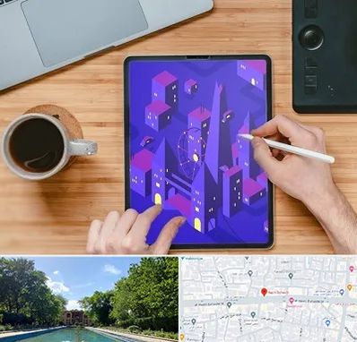 آموزشگاه نقاشی دیجیتال در هشت بهشت اصفهان