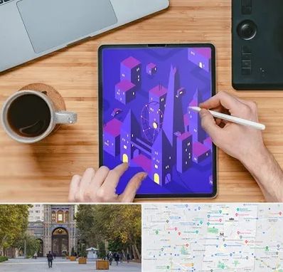 آموزشگاه نقاشی دیجیتال در منطقه 12 تهران