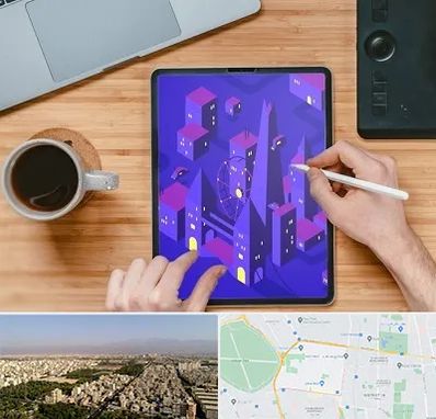 آموزشگاه نقاشی دیجیتال در نازی آباد