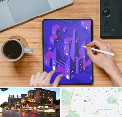 آموزشگاه نقاشی دیجیتال در بلوار سجاد مشهد