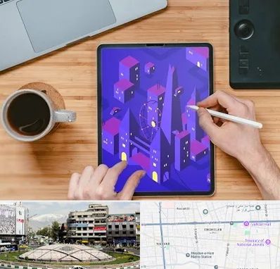 آموزشگاه نقاشی دیجیتال در مرکز تهران