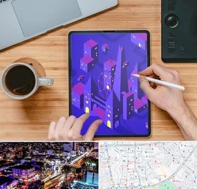 آموزشگاه نقاشی دیجیتال در منظریه رشت