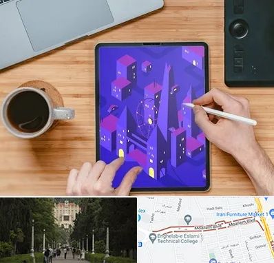 آموزشگاه نقاشی دیجیتال در بلوار معلم رشت