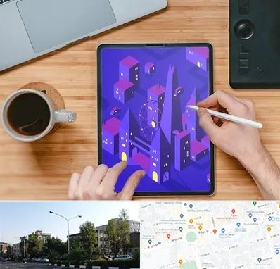آموزشگاه نقاشی دیجیتال در میدان کاج