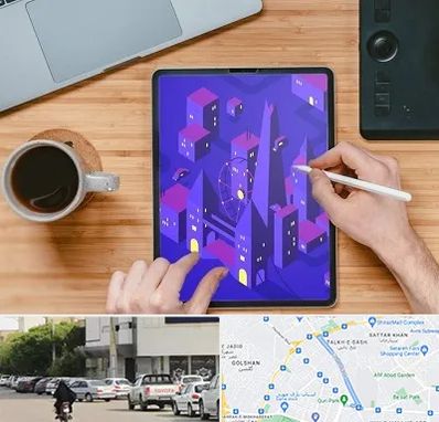 آموزشگاه نقاشی دیجیتال در قدوسی شرقی شیراز