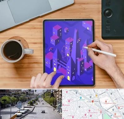 آموزشگاه نقاشی دیجیتال در خیابان زند شیراز